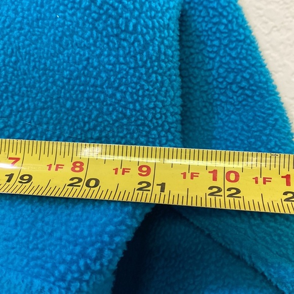 THE NORTH FACE Blue Purple 1/2 zip pullover Large Fleece Block Color USA Y2K - Picture 7 of 11